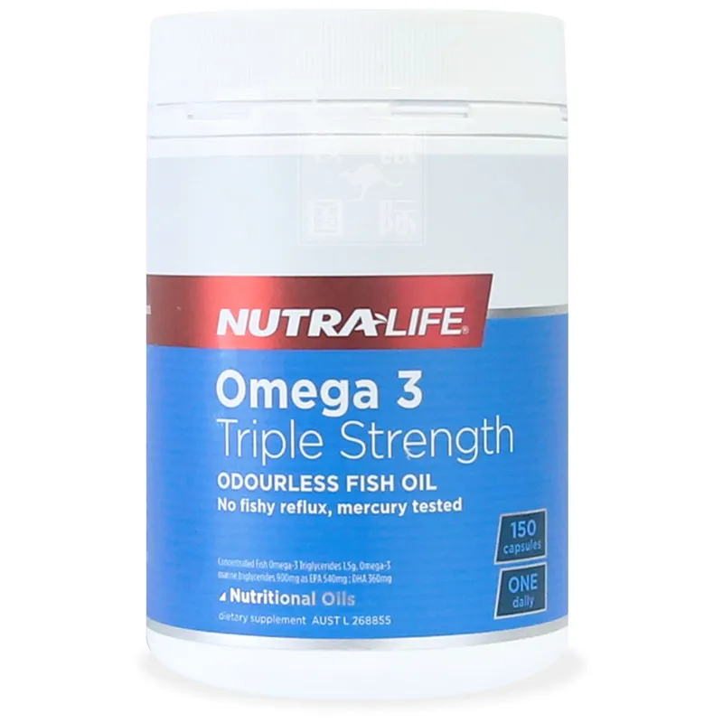 Масло Рыбное Nutra Life Omega 3 150 капсул тройная прочность | Красота и здоровье