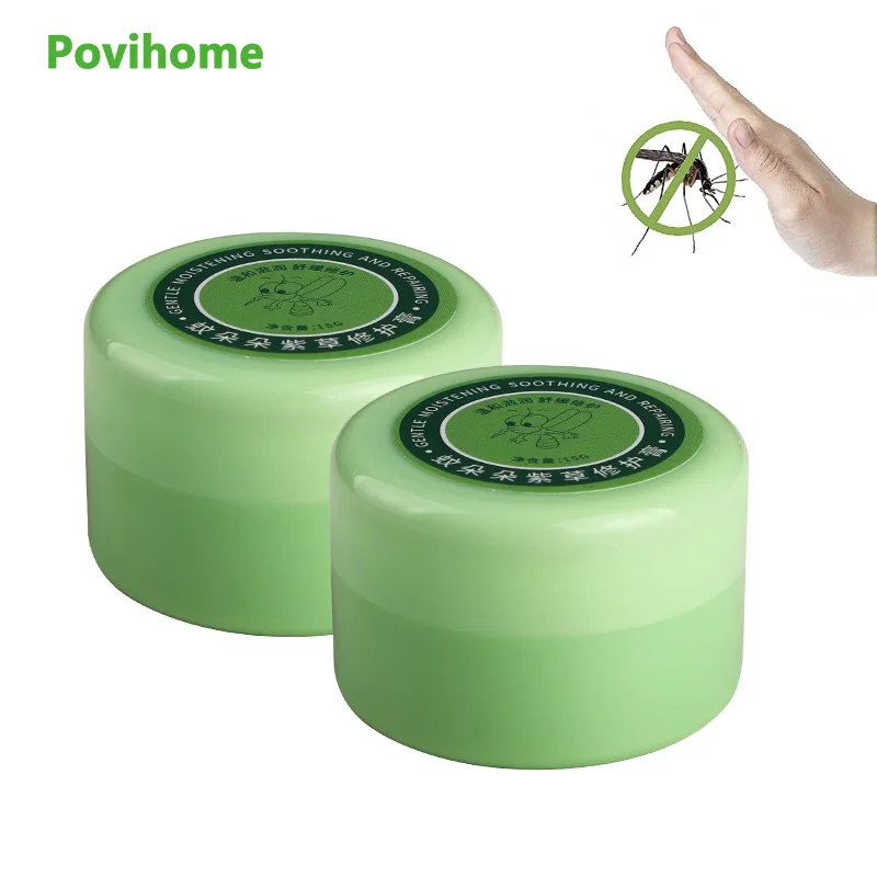 

15g Mosquito Repellent Ointment Anti Itching Cream Relief Insect Bites Cool Oil Relieve Headache Stuffy Nose Refreshing Plaster
