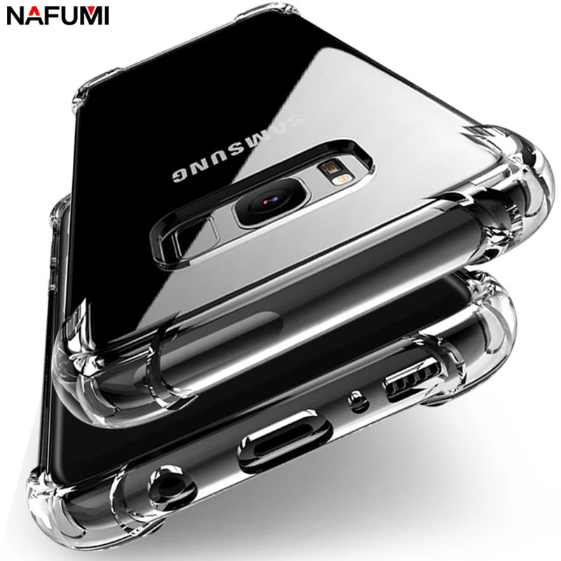 Прозрачный однотонный мягкий ударостойкий силиконовый чехол для samsung Galaxy Note 8 J3 J5