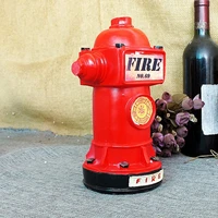 creative children piggy bank fire hydrant shaped coin bank retro money bank household fashion ornament