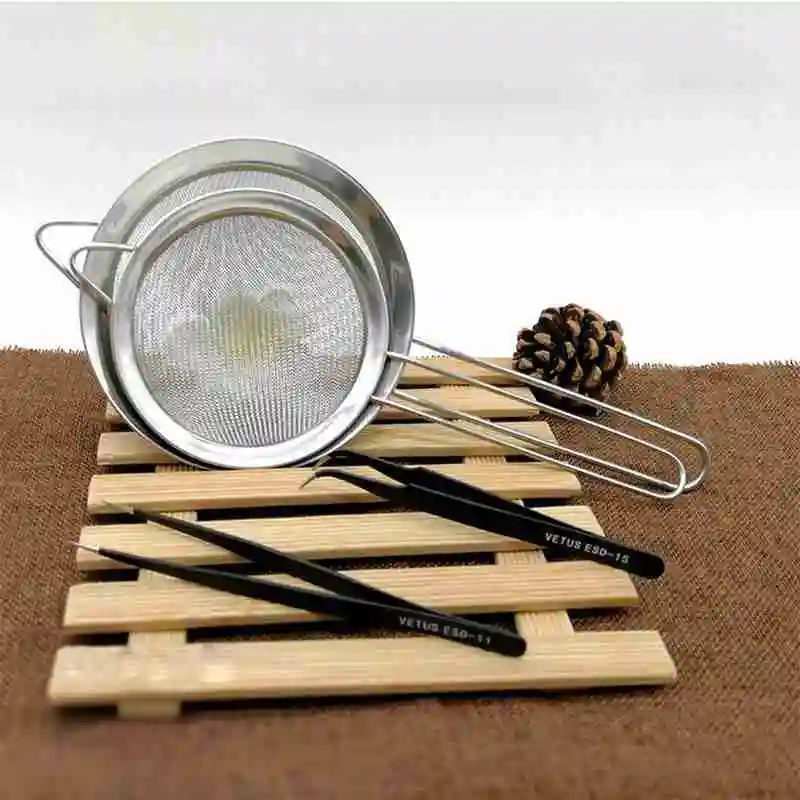 

Precision Hard Clip Sugar Beads Tweezers Candy Flowers Steel Elbow Anti-static Baking Pastry Tools
