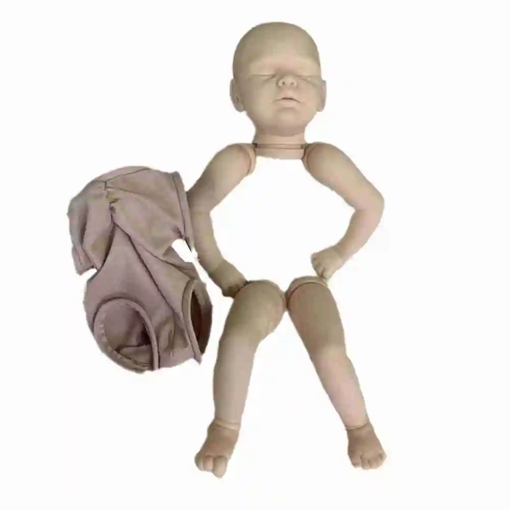 

20inch Simulation Flesh-colored Kit Popular Sleeping Simulated Lifelike Baby Tool Color Cute Kid Reality Soft Parts Little J6Q8