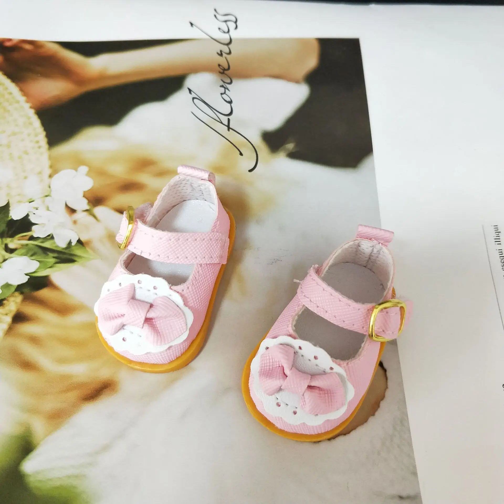 

20cm Star Idol Doll's Kawaii Princess Shoes Leather Shoes 20cm Star Idol Doll's Clothes Accessories(No Doll)