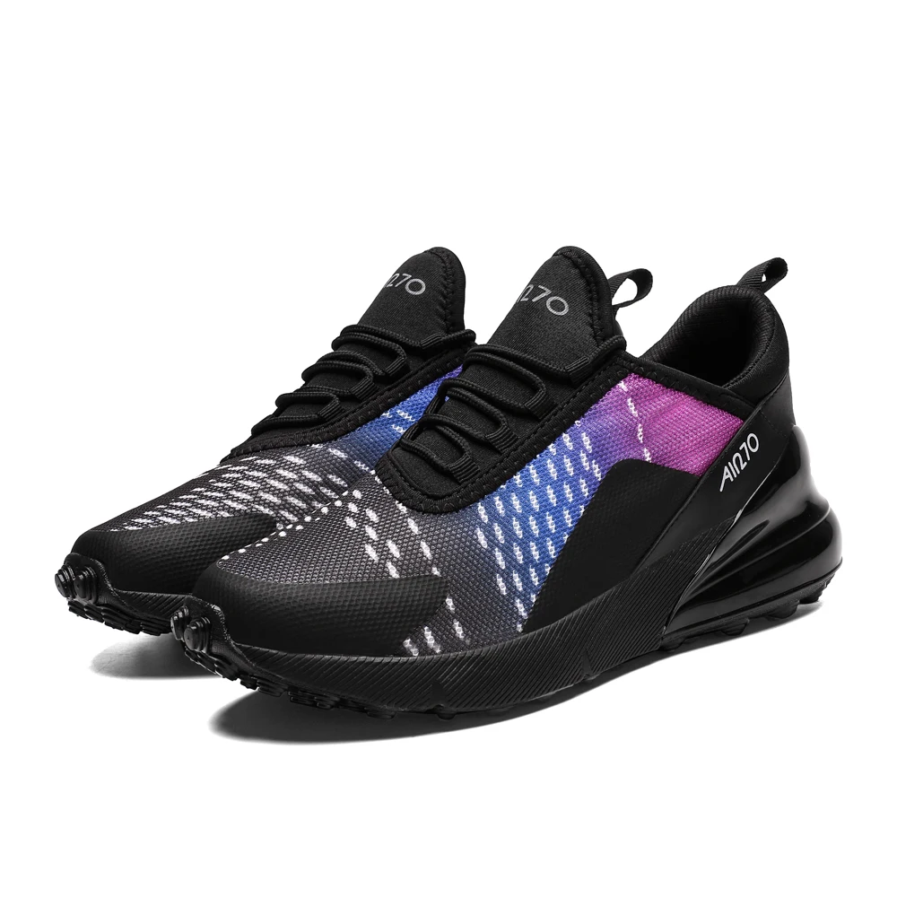 Мужская Новая мода zapatillas mujer уличные кроссовки дышащая женская обувь сетчатые Спортивные Повседневные кроссовки размера плюс 36-47