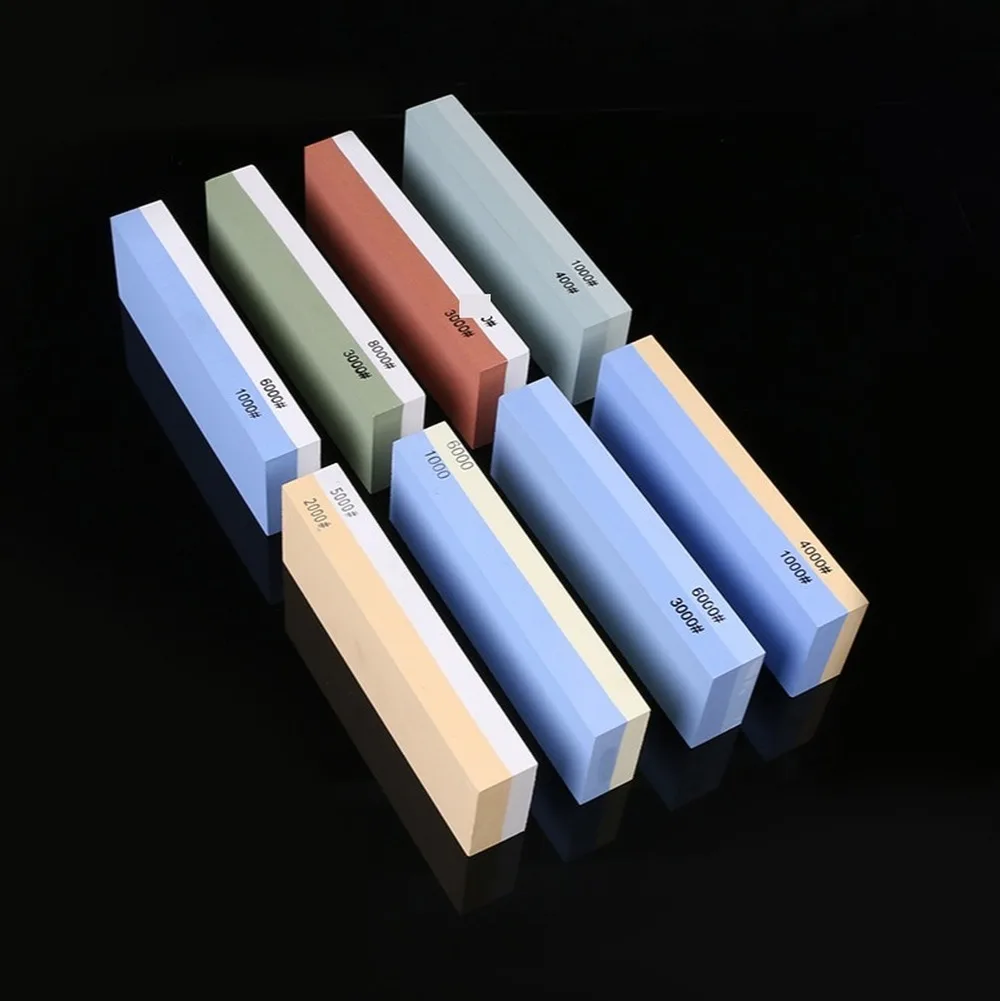 

Professional knife grinder Stone 1000/3000 2000/5000 5000/10000 Grit Dual Side white corundum whetstone sharpener Kitchen Tool
