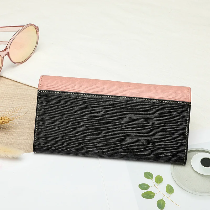 

Luxury Brand Designer Zipper Women Wallets Large Capacity Long Clutch Bag Wallet Soft Leather Printing Change Mobile Bag XBL357