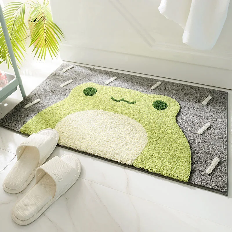 home dog carpet cartoon door mat bath rug fancyoung anti slip cat mat water absorption shower toilet door bathroom anti skid pad free global shipping