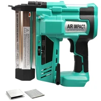 body only matching makita battery wireless cordless brad nailer and stapler 18ga staple nail for woodworking tool