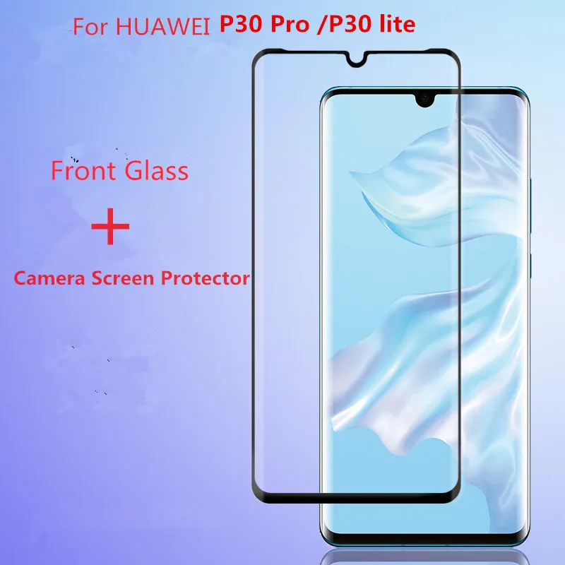 2 в 1 протектор объектива камеры и закаленное стекло экрана для Huawai P30pro P30Lite с