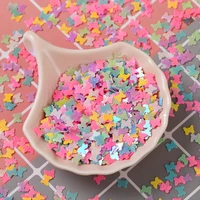 20glots butterfly 6mm pvc confetti sequins for crafts paillettes glitter nail art decoration sequin diy confetti accessories