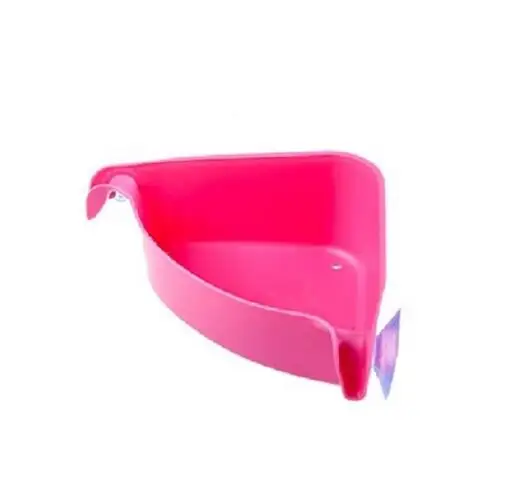 pink Кухонная стойка для хранения, новая многофункциональная ванная комната, крепкая присоска, полка для ванной комнаты, угловая стойка для хранения WF3141415 - Цвет: pink