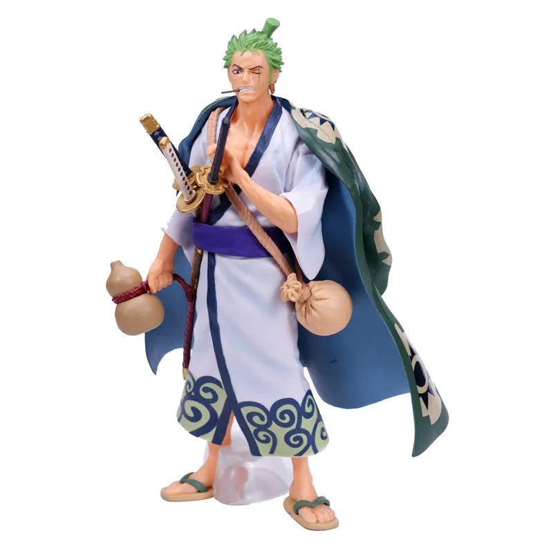 Белое кимоно Ronoa Zoro Sauron из ПВХ модель в подарок T30 2019|Игровые фигурки и