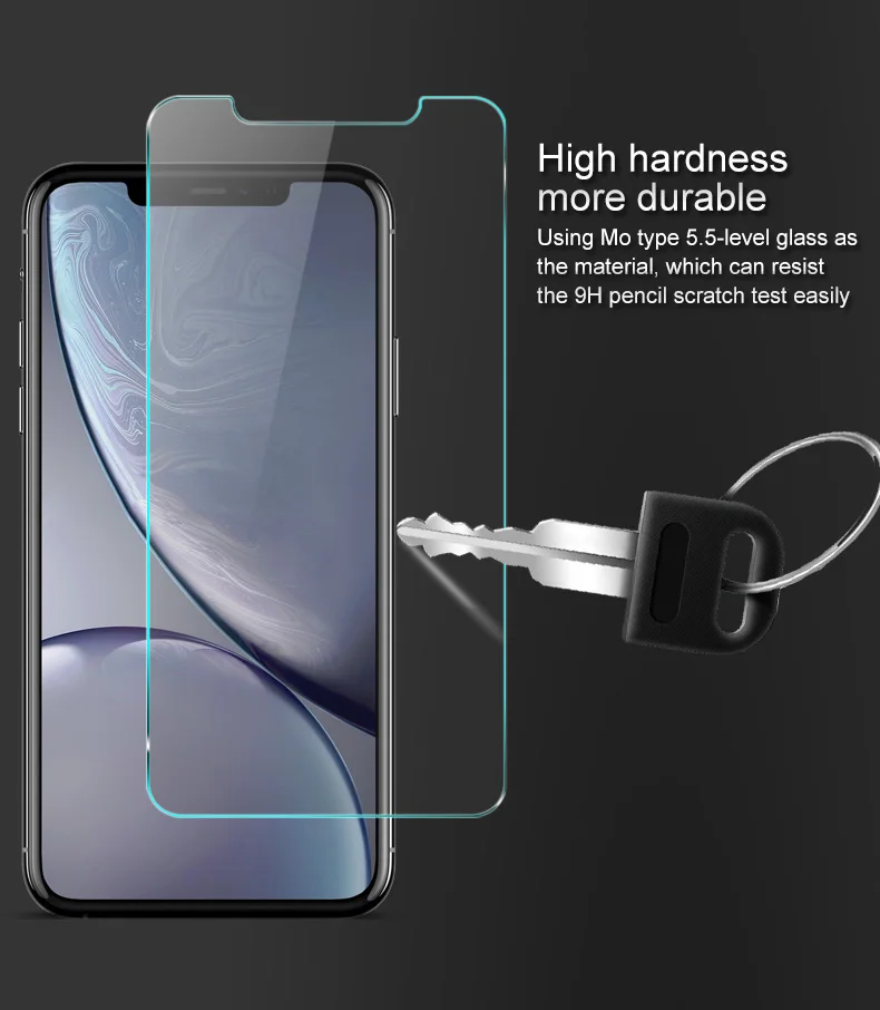 Imak Взрывозащищенная пленка из закаленного стекла для iPhone 11 Pro Max Xr Xs Max X Анти-взрыв полное Защитное стекло для экрана протектор