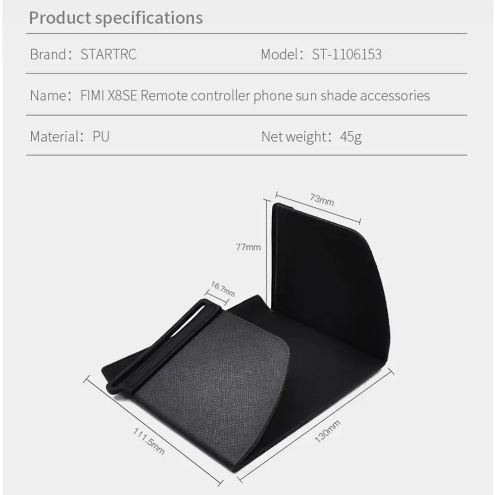 FIMI X8 SE Remote Controller Sunshade 4.7/5.5 inch For Accessories | Электроника