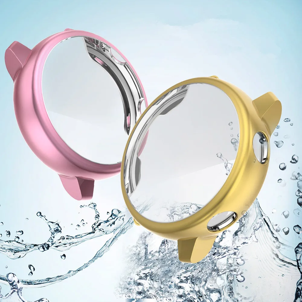 TPU Screen Protector Slim watch case for samsung galaxy active Watch Cover Ultra-thin360 Degree Soft Clear Case