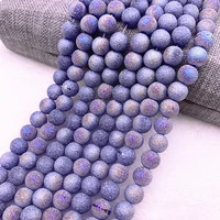 new 68mm austrian frosted matt crystal glass beads loose spacer beads handmade for jewellery making diy bracelet necklace 24