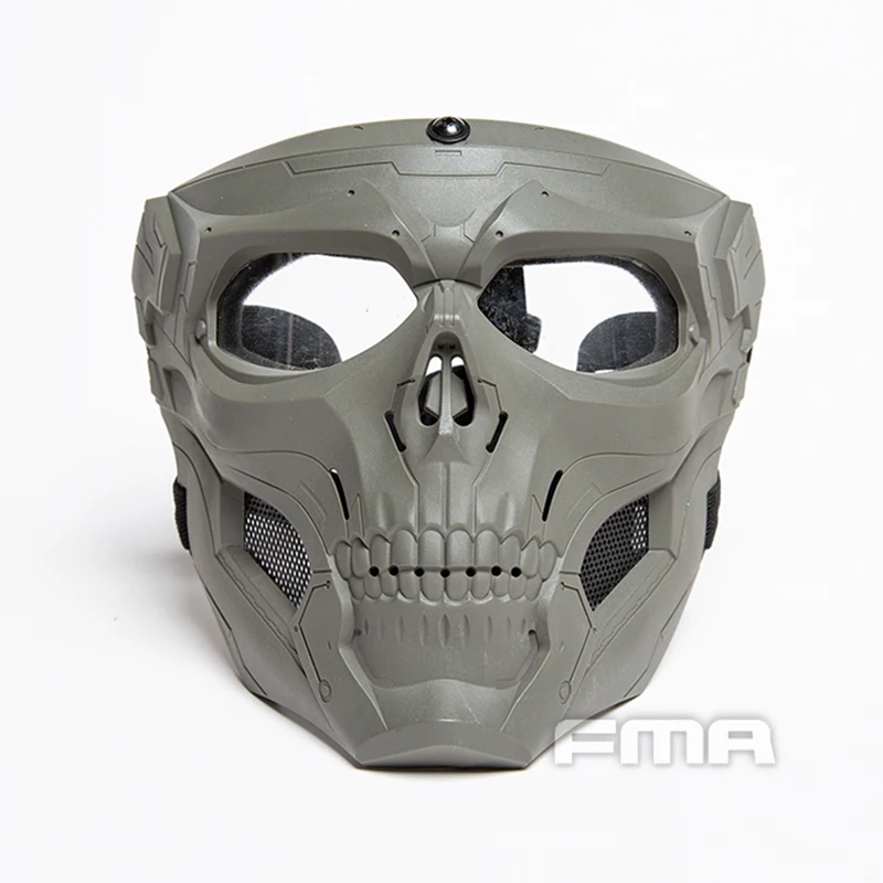 Тактическая Маска для лица FMA Полнолицевая маска защитная армейская косплея