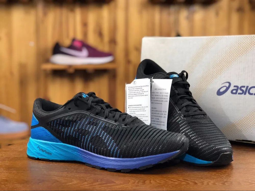 Оригинальные новые аутентичные ASICS DynaFlyte-2 стабильность Мужская обувь ASICS спортивная обувь уличная Walkng бег Tianjiao