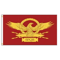 90x150cm roman empire senate people of rome eagle spqr flag