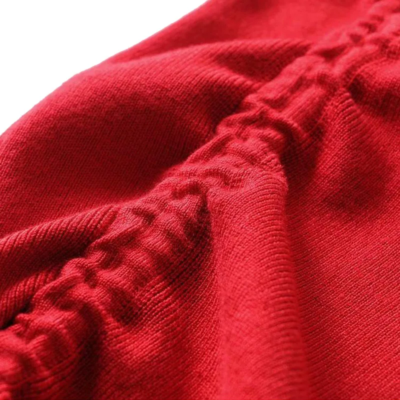 

Fashion Sexy Solid Color Drawstring Design Skirt Simple All-match Knit High Waist Women Bodycon Skirt*