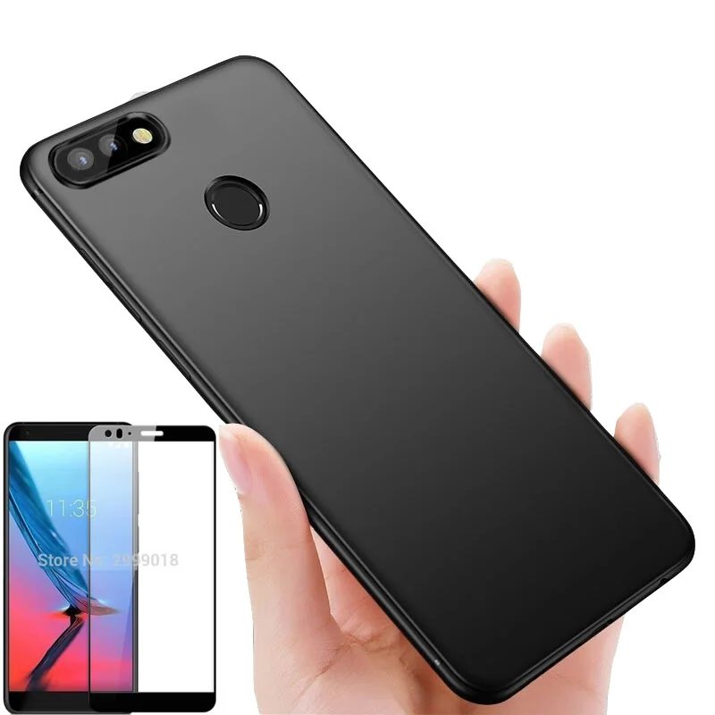 Чехол для ZTE Blade V9 Vita чехол + Защитная пленка экрана защитная из закаленного стекла
