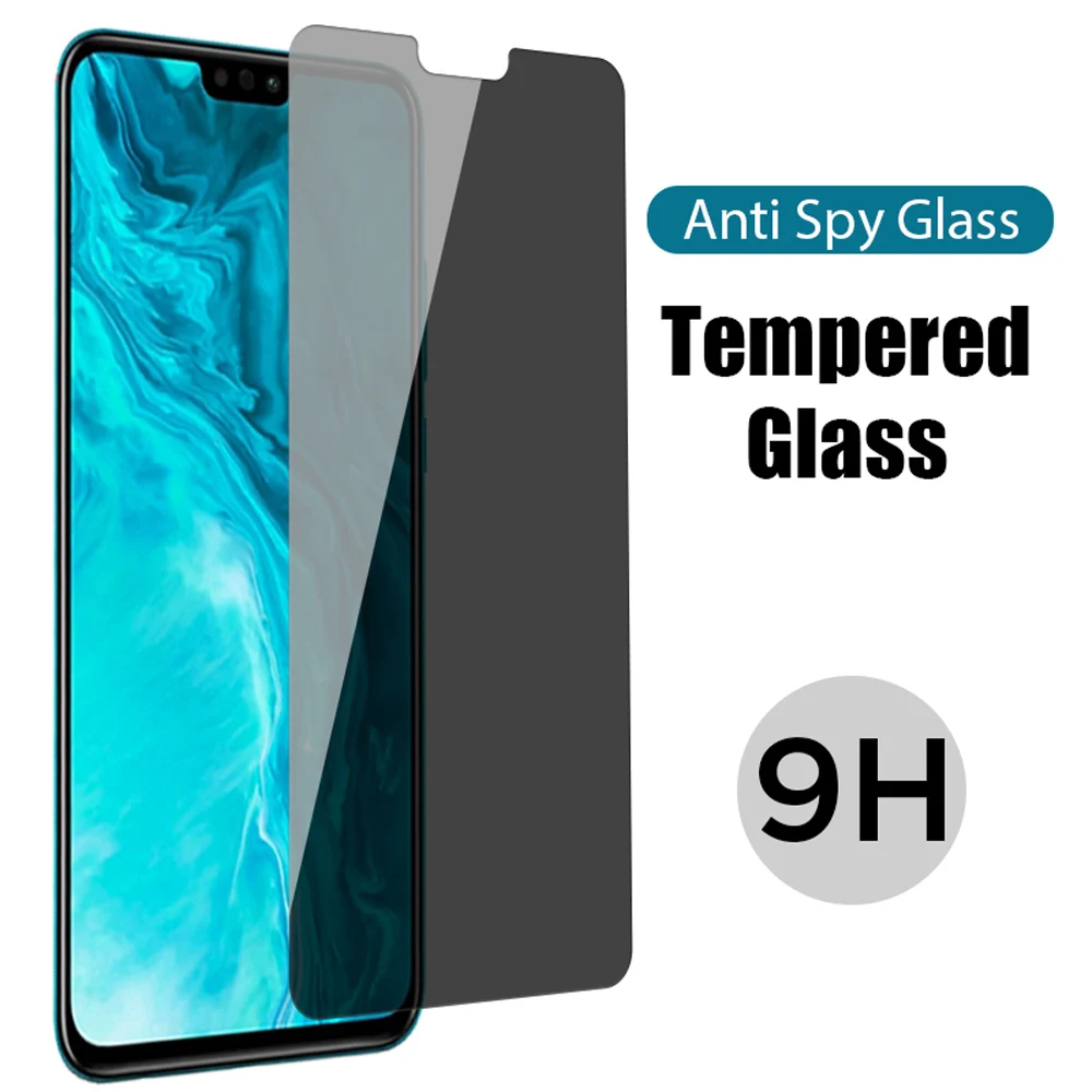 Защитное стекло антишпионское для Honor 8X 10X Lite 9X Prime 9S 20 Pro 10 10i 20i 30i | Мобильные