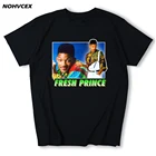 Модная мужская футболка The Fresh Prince Of Bel Air в стиле 90-х с короткими рукавами