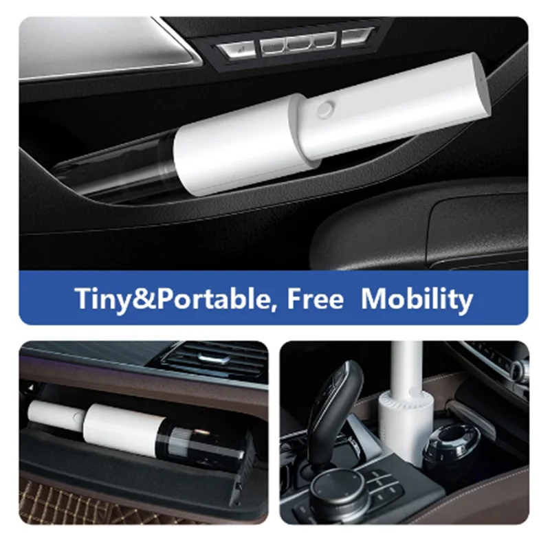 

Wireless car vacuum cleaner portable with handheld vacuum cleaner car household dual-use 120W6000pa strong suction mini cleaner