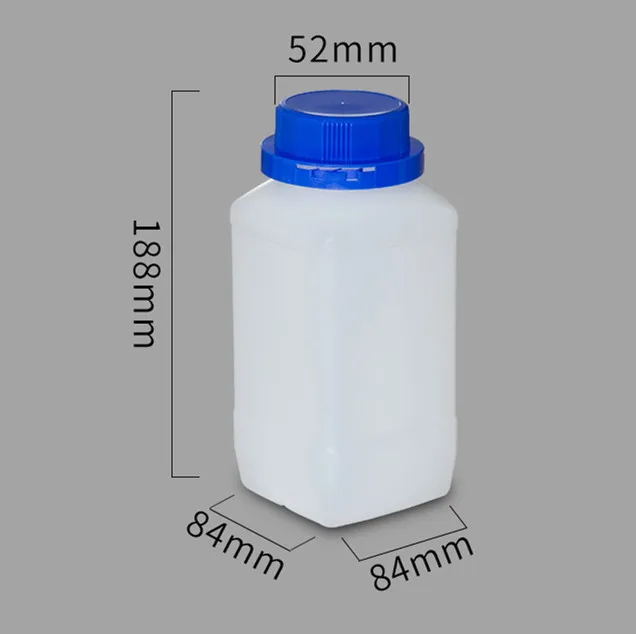 16-translucent 1000 мл HDPE пластиковая бутылка с завинчивающейся крышкой пустой контейнер для жидкости, шампуня, лосьона путешествия многоразовые бутылки горячая распродажа - Цвет: 16-translucent