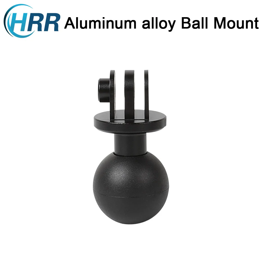 

1" Ball Mount Universal Head Adapter for GoPro Hero 10 9 8 7 6 5 4 Session MAX DJI Action Camera for RAM Motorcycle Accessory