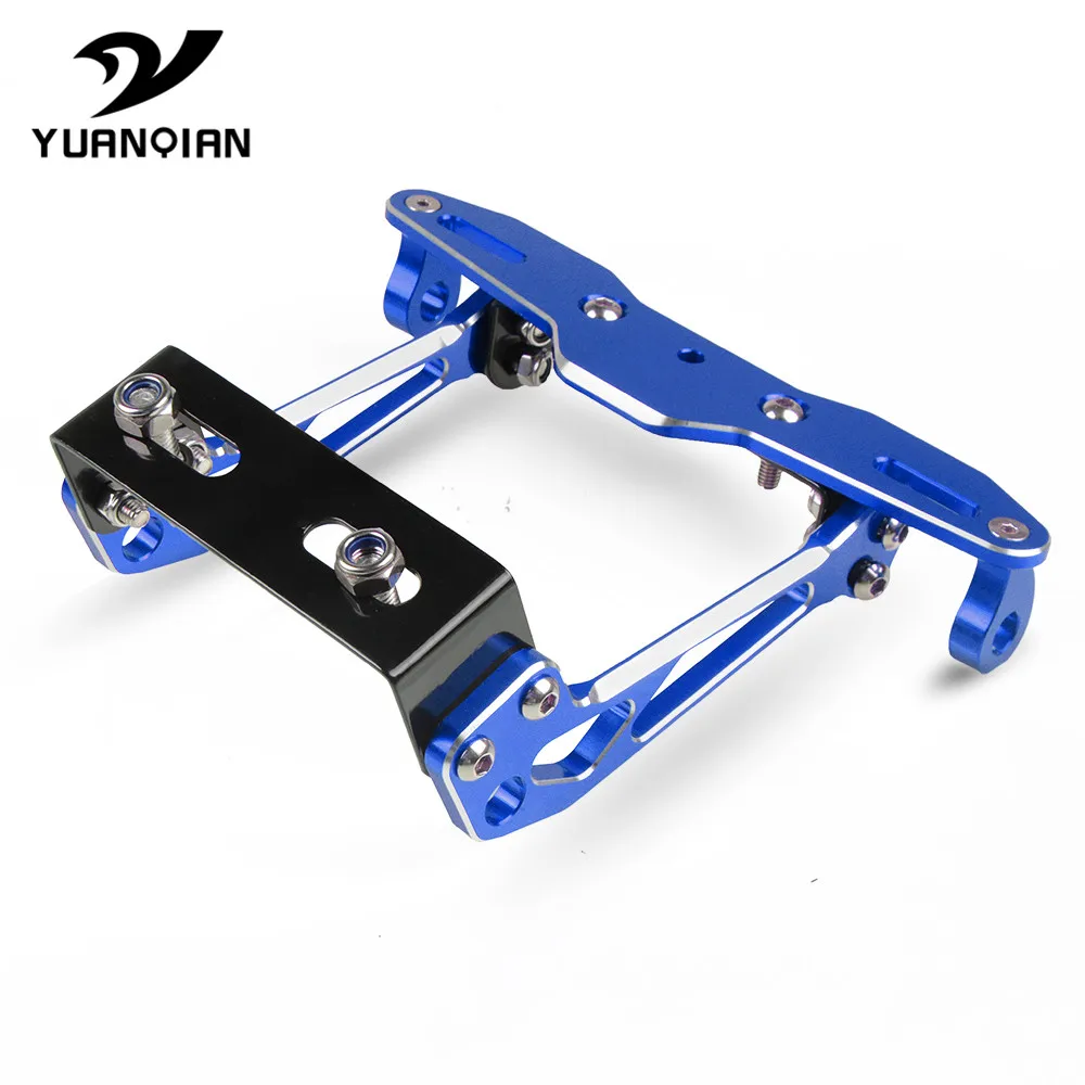 Универсальные мотоциклетные алюминиевые номерные знаки рамка держатель