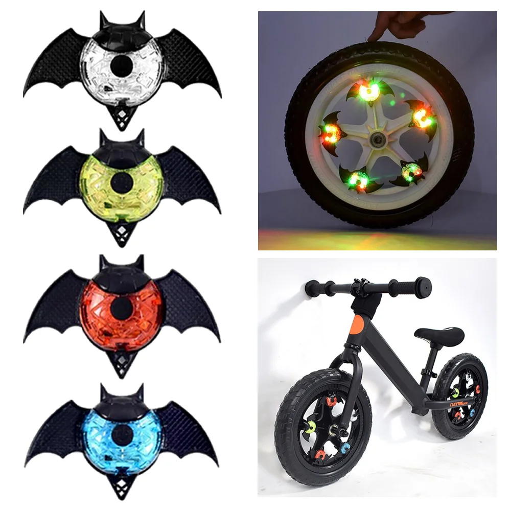

Waterproof Bike Spoke Light LED Bike Wheel Light Easy To Install Bicycle Safety Warning Light With Battery Front Head Light