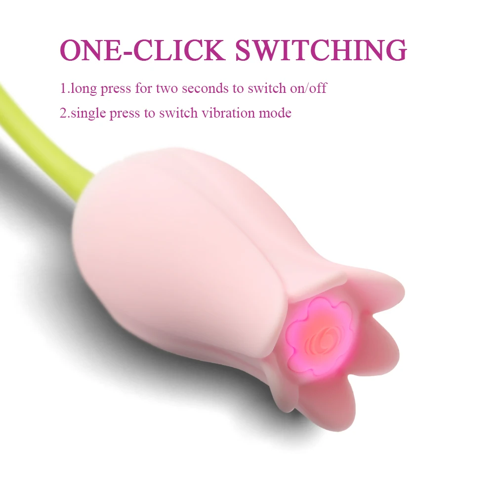 Beste Tulp Ultrasone Vibrator Sex Toys Voor Vrouwen Clitoris Stimulator G-Spot Orgasme Erotische Volwassen Gereedschap Vrouwelijke Intieme Massage Wand