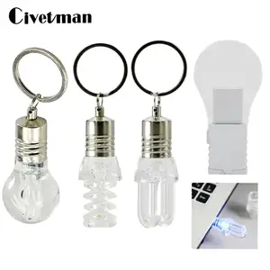 Светильник-флеш-накопитель в форме лампочки, 64 ГБ, 128 ГБ светодиодный 8 ГБ, 16 ГБ, 32 ГБ, 256 ГБ