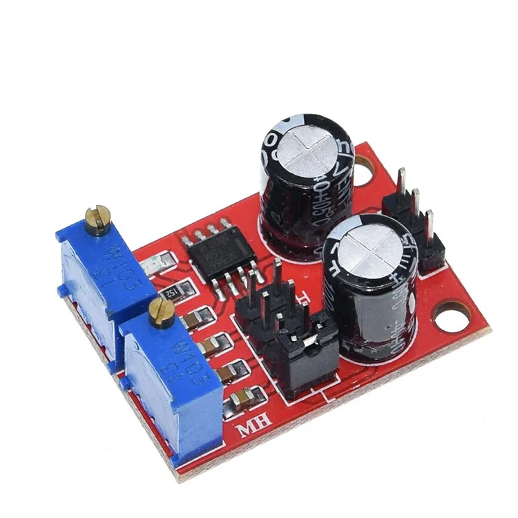 

1PCS NE555 Pulse Frequency Duty Cycle Adjustable Module Square Rectangular Wave Signal Generator Stepping Motor Driver Module