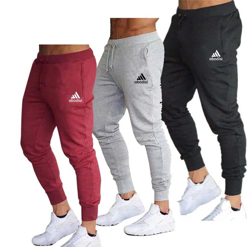 

New Spring Autumn Brand Gyms Men Joggers Sweatpants Men's Joggers Trousers Sporting Clothing The High Quality Bodybuilding Pants