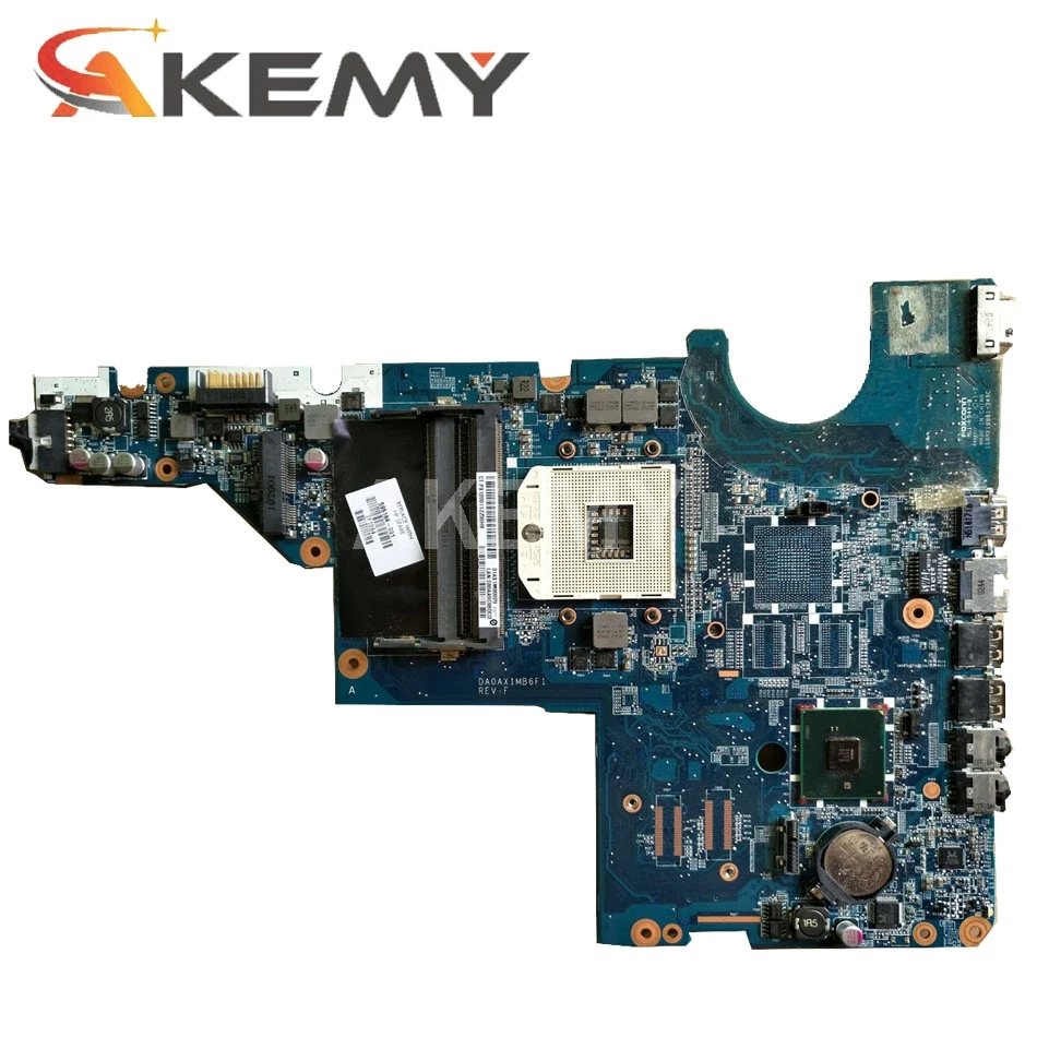 

595184-001 595184-501 For HP Pavillion CQ42 CQ62 G42 G62 HM55 DA0AX1MB6F0 DA0AX1MB6H1 HM55 laptop Motherboard Mainboard
