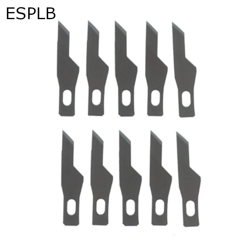 10pcs #1/3/7/16/12/4/11/A16 Engraving Curved Knife Blades Stainless Steel Replacement Metal Blade Wood Carving Craft | Инструменты