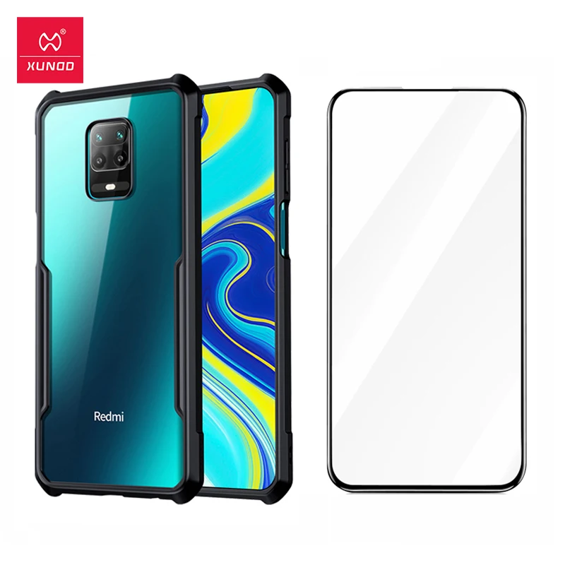 чехол Note 9 Pro Xundd накладка для Redmi Чехол Стекло телефона Note9 Экран протектор 9Pro