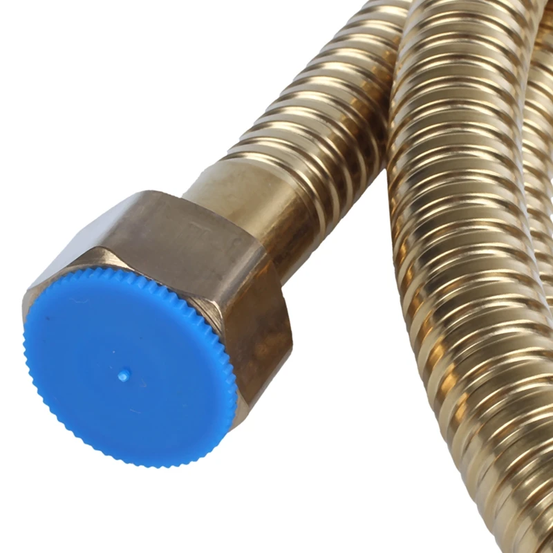 hot sale 1.5m Gold Shower Head Hose Long Flexible Stainless Steel Bathroom Water Tube | Бытовая техника