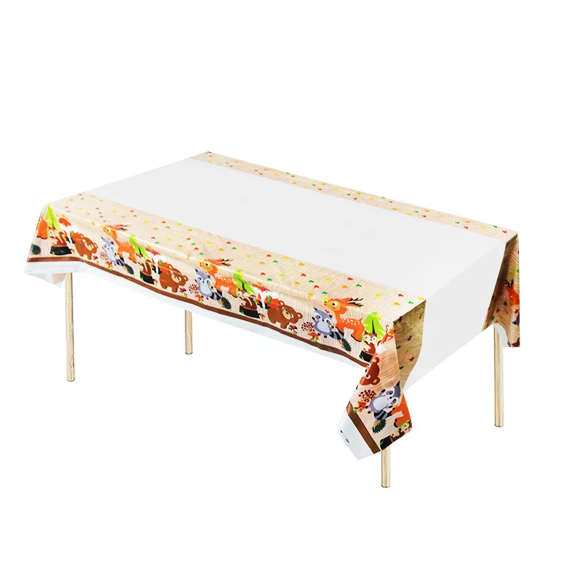 Вечерние бумажные стаканчики Cyuan с изображением животных из мультфильма для