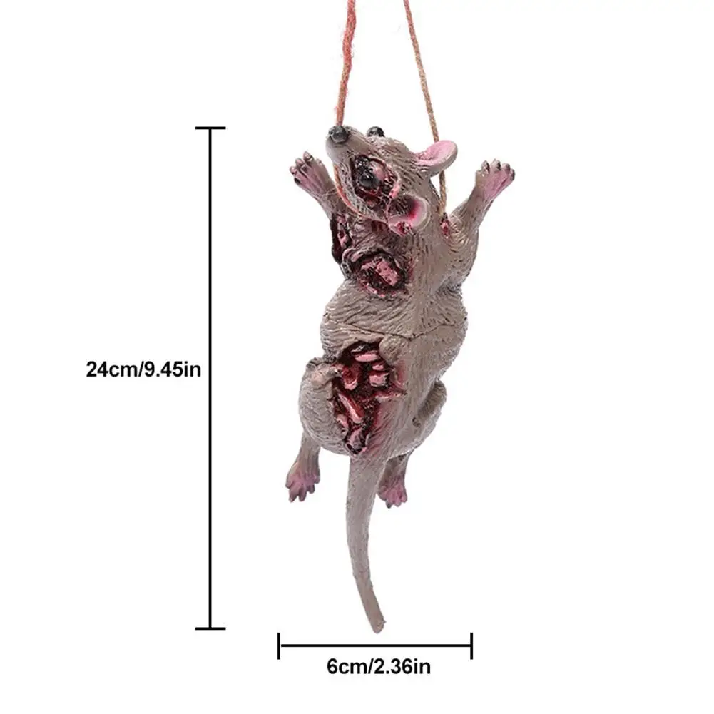 Хэллоуин украшение поддельный жуткий пугающий животные Висячие реквизит для