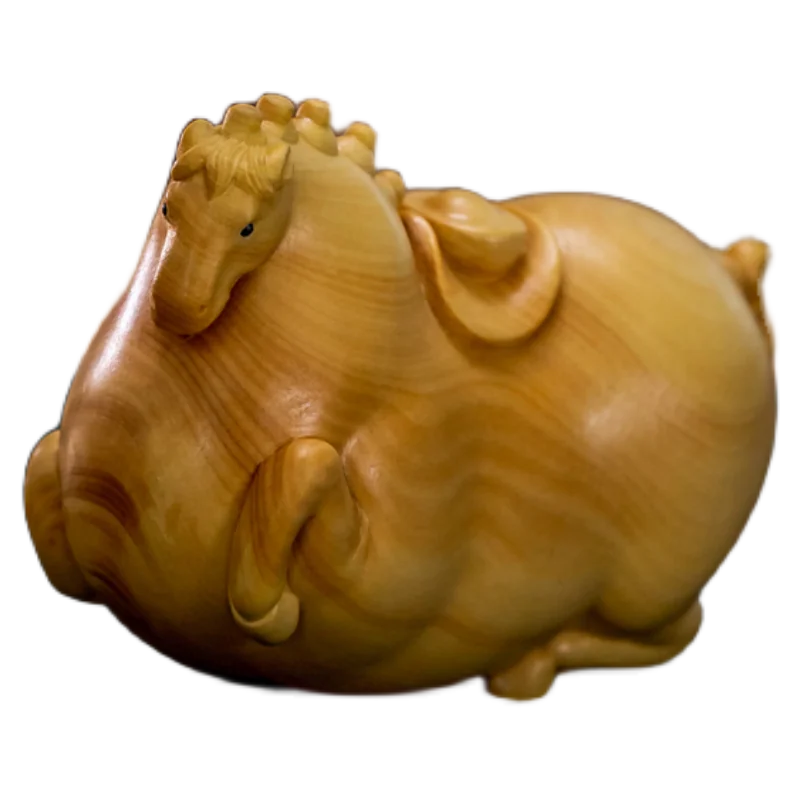 Ручная резная Статуэтка XS172-8CM статуэтка животного Домашний Декор-скульптура