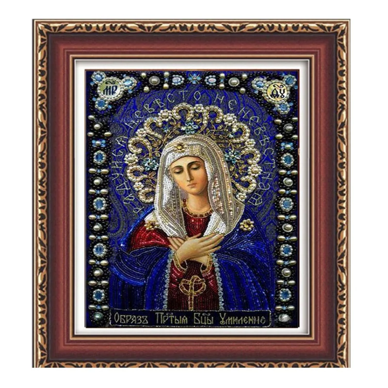 

DIY 5d Diamond Painting Religion Bible Diamond Embroidery Virgin Mary Painting Rhinestones Diamond Mosaic Cross Stitch Kits