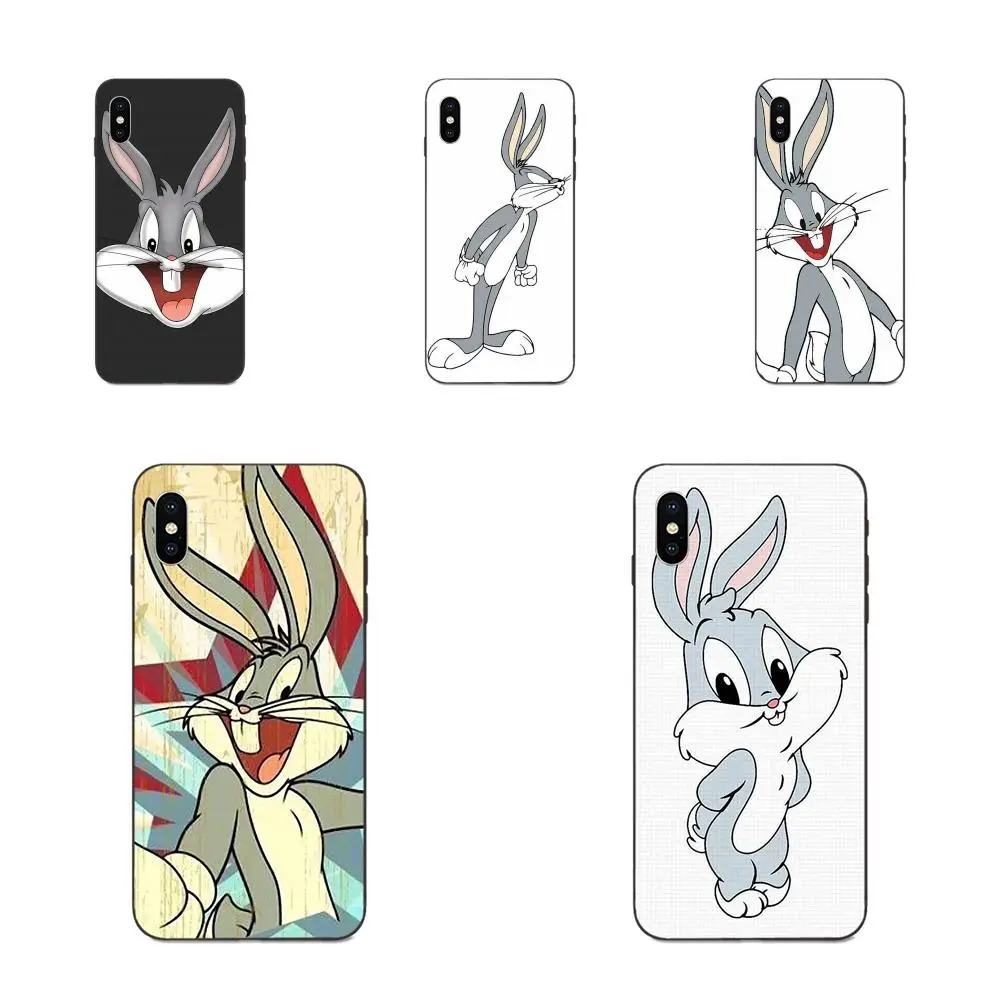 Мягкий розовый узор Bugs Bunny для Huawei Honor 5A 6A 6C 7A 7C 7X 8 8A 8C 8X 9 9X 10 10i 20 Lite Pro|Чехлы-накладки|