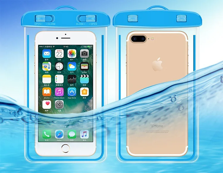 Пляжная сумка для телефона светящийся водонепроницаемый чехол плавания гаджет