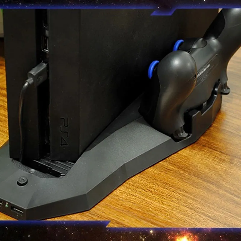 Подставка для вентилятора PS4 вертикальная подставка зарядки контроллер подходит