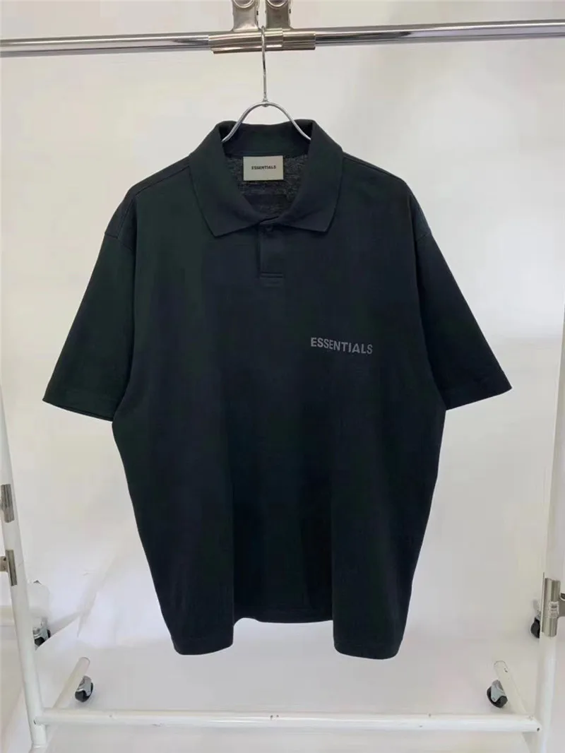 2020FW ESSENTIALS FOG Polo для женщин и мужчин 1:1 высокое качество хлопковые футболки