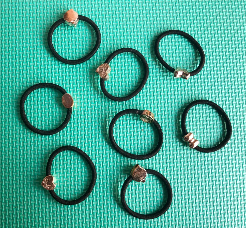 10 шт. корейские черные женские аксессуары для волос эластичная повязка на голову