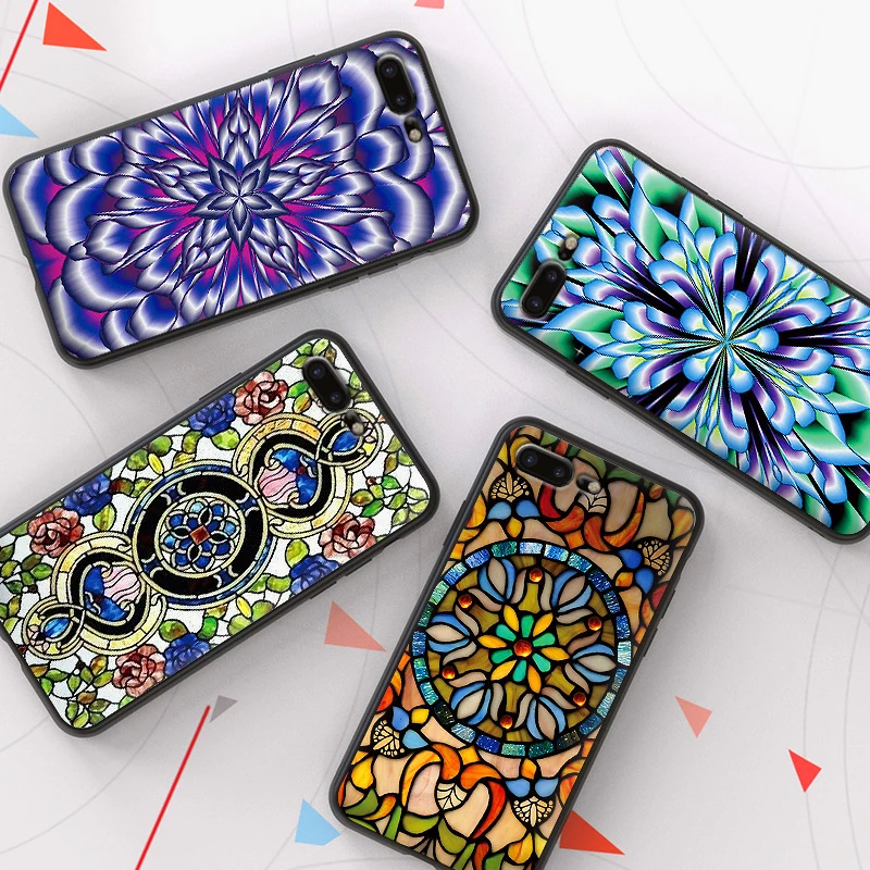 Для Xiaomi mi 9T A3 PRO 8 A2 LITE 6X X 2S 3 нефрита цветное Стекло мандалы F1 9 CC9E CC9 SE Мягкий
